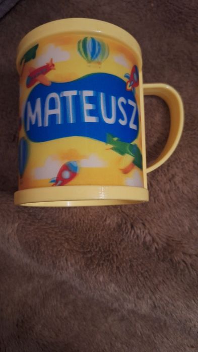 Kubek z imieniem MATEUSZ