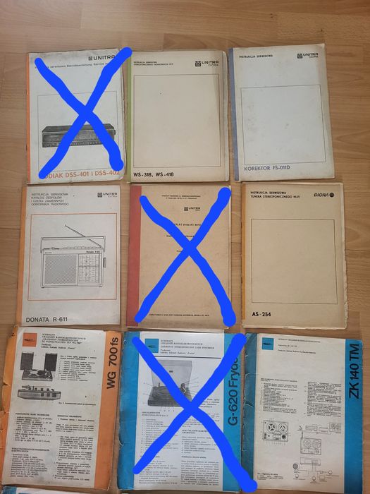 Instrukcja serwisowa Unitra