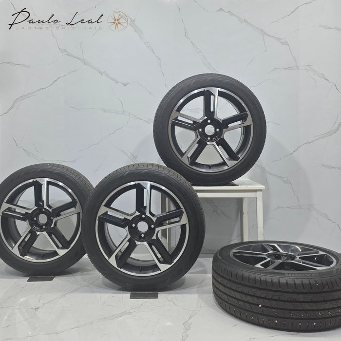 Jantes 17" originais Fiat Stilo com pneus 4x98