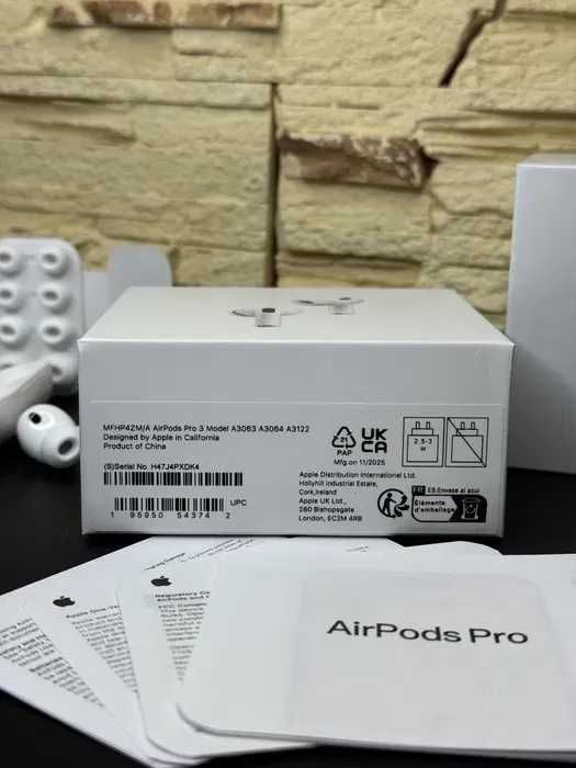 Навушники Apple Airpods Pro 3 Generation + шумопоглинання