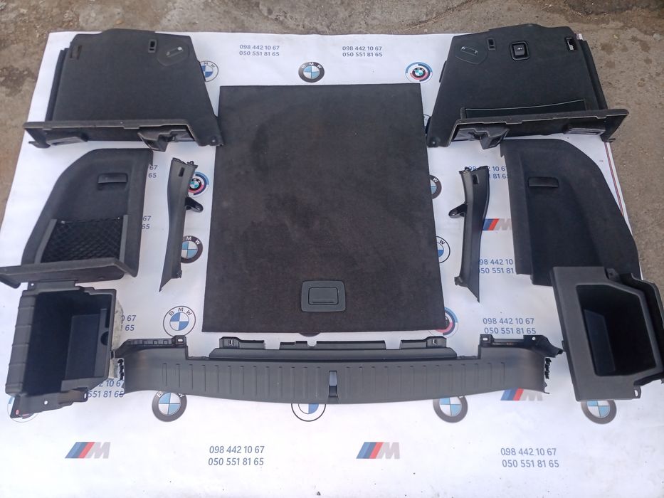 Пластик салону BMW X3 F25 X4 F26 обшивка потолок пол салон бмв х3 ф25