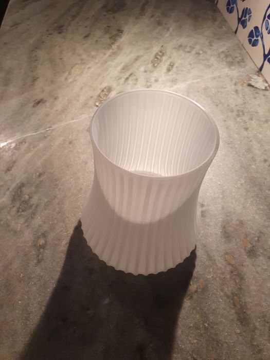 Abajur de vidro década de 60