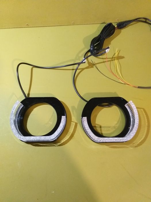 RGB LED маски для линз 5D Glory Crystal  3 дюйма