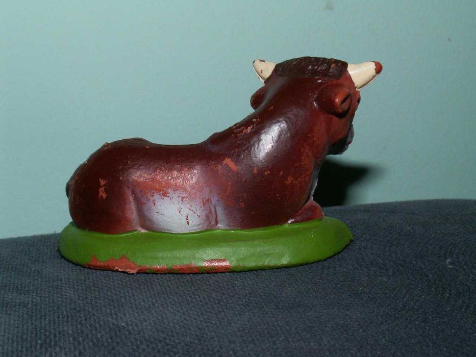 Zwierzęta  Wół - Osiołek do figur 11-13 cm do szopki bożonarodzeniowej