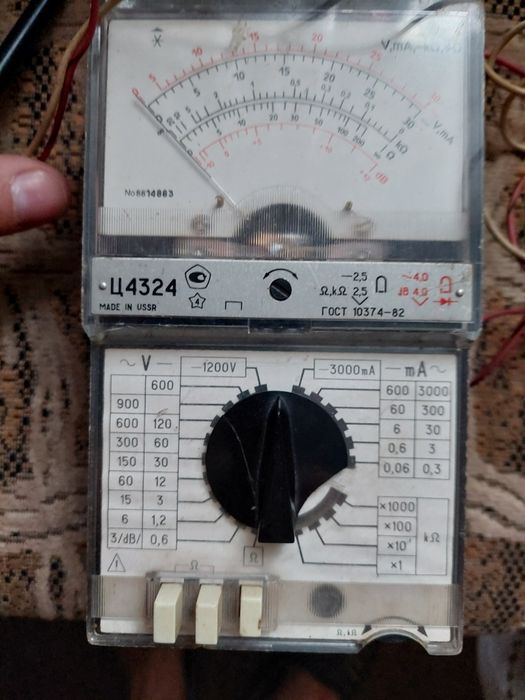 Miernik multimetr+próbnik