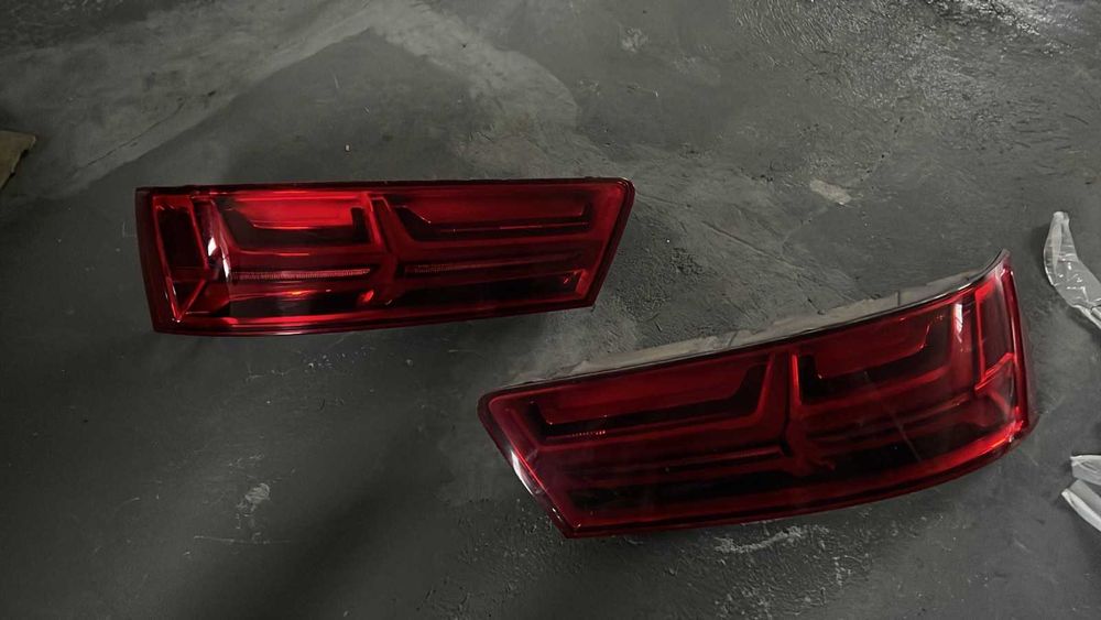 Audi Q7 4M ляда бампер задний крышка багажника фонари Matrix стопы