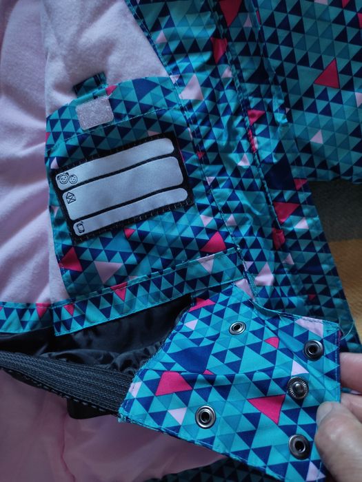 Термо куртка на дівчинку 4-6-7 років