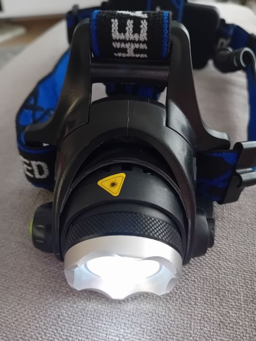 Czołówka - lampa czołowa NOWA nieużywana 2 ładowarki 3 tryby świecenia