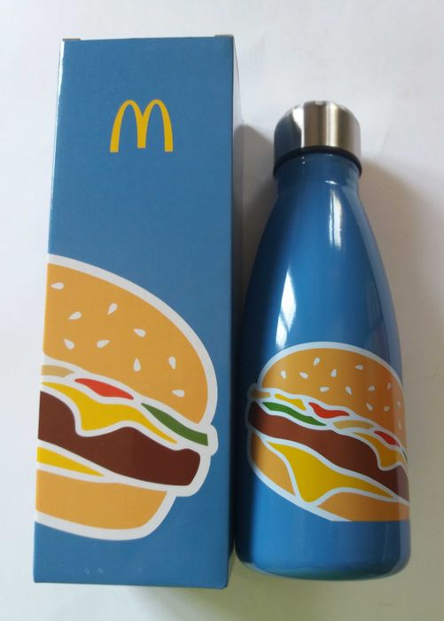 Novo preço-McDonald’s 30 ano ofi garrafa aço inoxidável 550ml- € c/