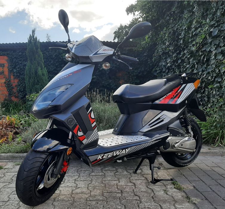 Zadbany skuter Keeway Matrix 50ccm 2t 2012r 11988km 2wł nowy cylinder TNT