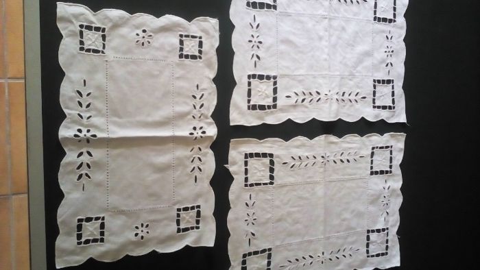 Panos de cozinha e naprons diversos