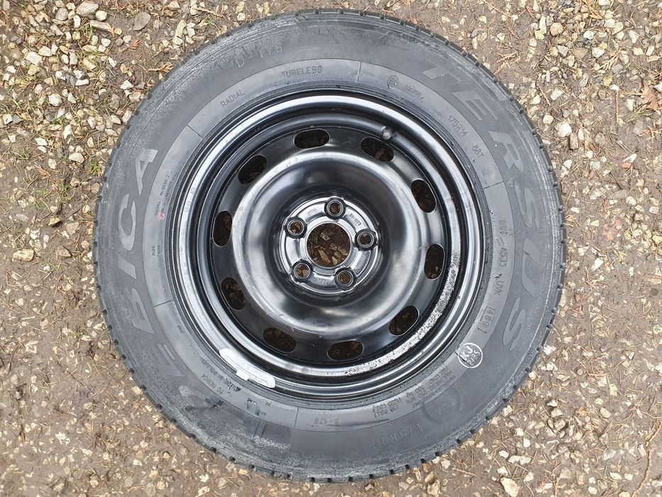 KOŁO DOJAZDOWE Felga stalowa MW R1-1273 6Jx14 5x100 ET38  175R14  GOLF IV BORA AUDI A3