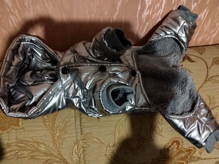 комбінезон зимовий для цуценя
