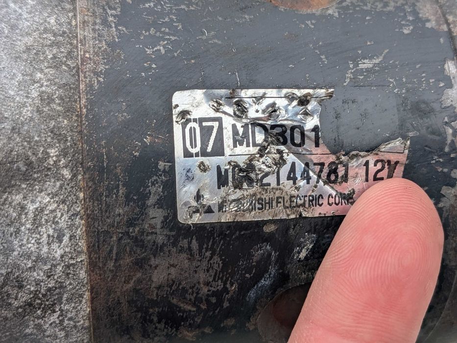 Стартер Mitsubishi Lancer 6 Colt 4 5 Space Runner Space Star - бензин