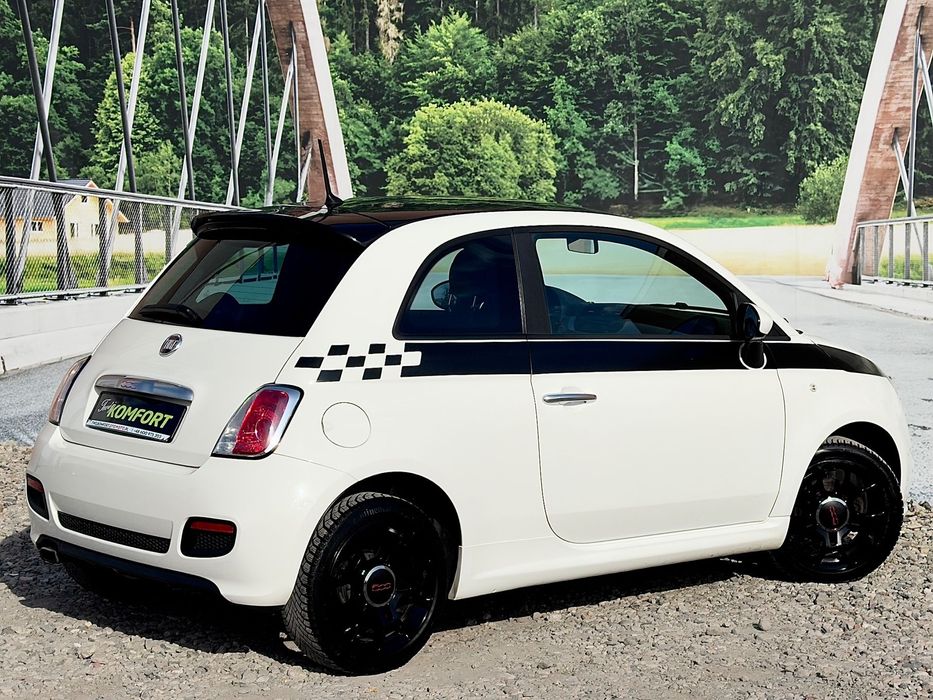 Fiat 500 Gwarancja!Oryginalny Lakier!Pakiet S!Skóra!Virtual!Serwis!