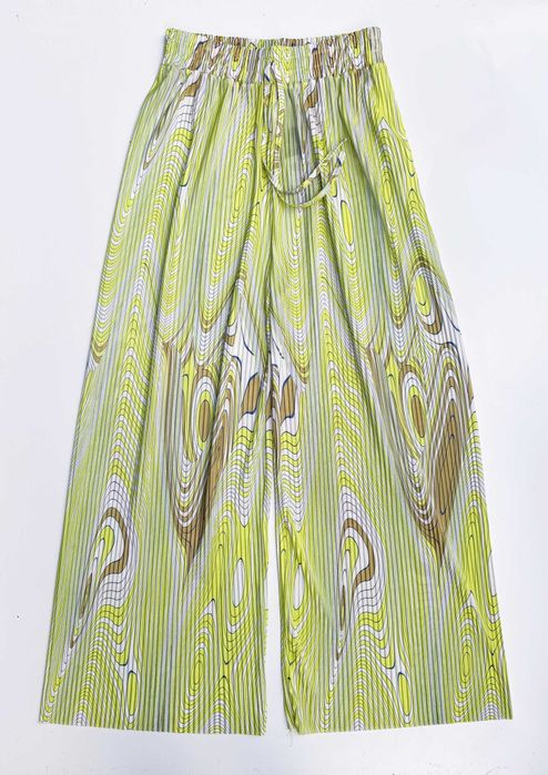 Spodnie Nowe H&L Fashions L XL Nowe Wzory Plisowane Proste
