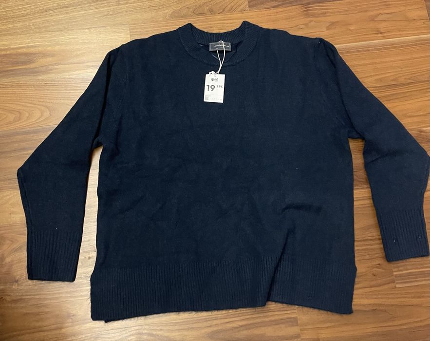 Camisola de malha azul marinho Modalfa