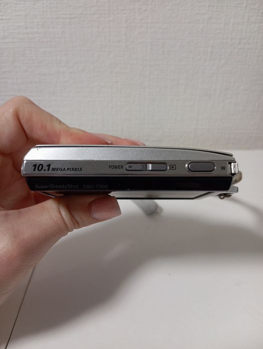 Фотоапарат Sony   DSC T3000 срібний  10.1 МП