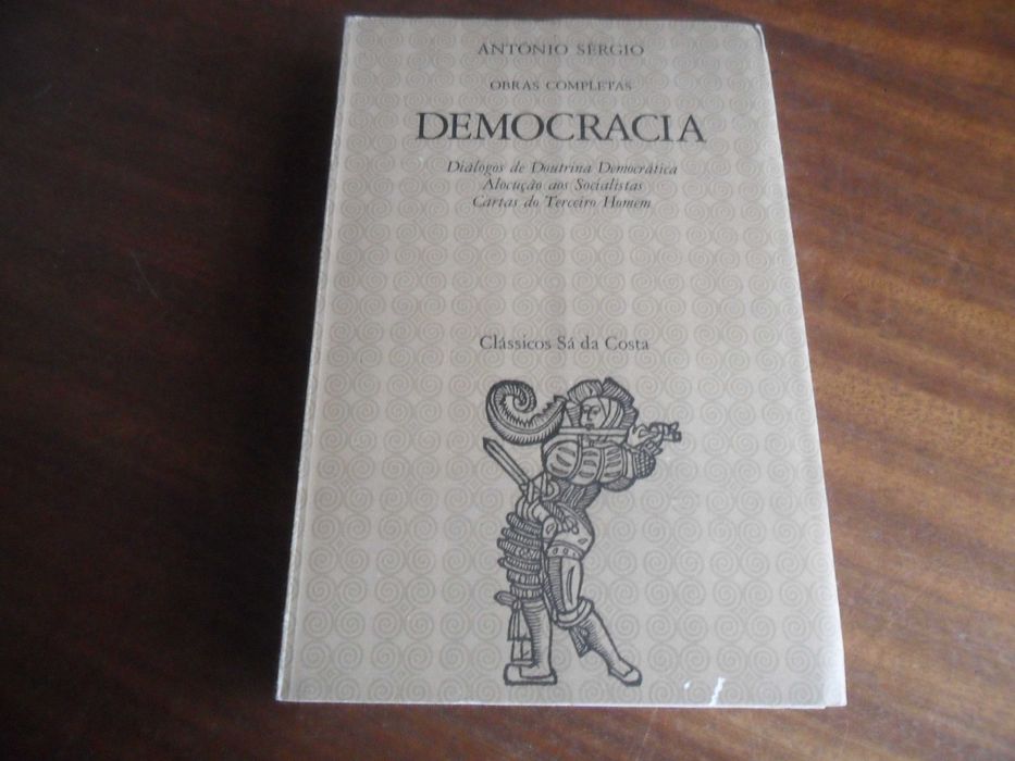 "DEMOCRACIA" de António Sérgio - 2ª Edição de 1974