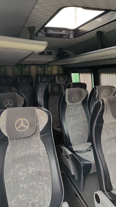 заказ микроавтобусов. MERCEDES Sprinter. РАЗВОЗ доставка сотрудников