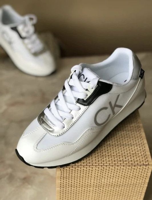 Кросівки Calvin Klein 36.5,37, 38, 38.5, 39 Оригінал! кеди жіночі білі