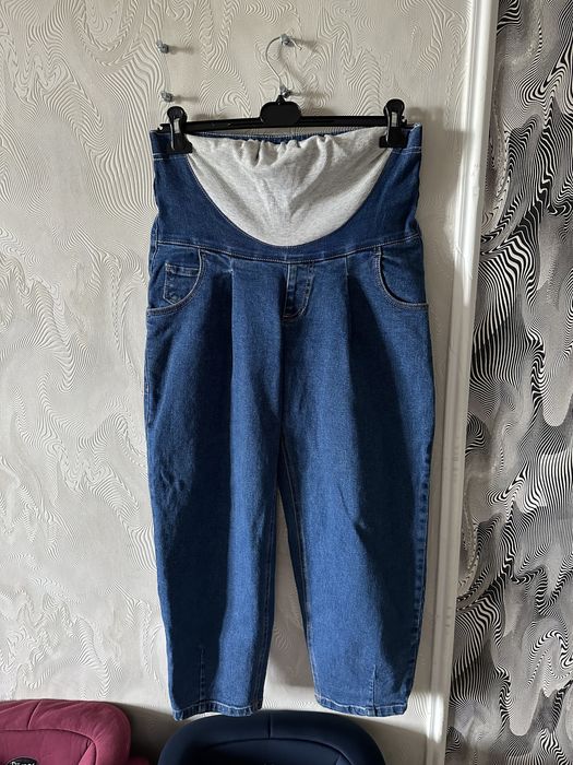 Джинси для вагітних To be 44 розмір Темно-сині