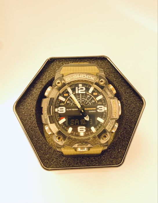 Тактичний годинник Casio G-Shock GG B100 Mudmaster карбон
