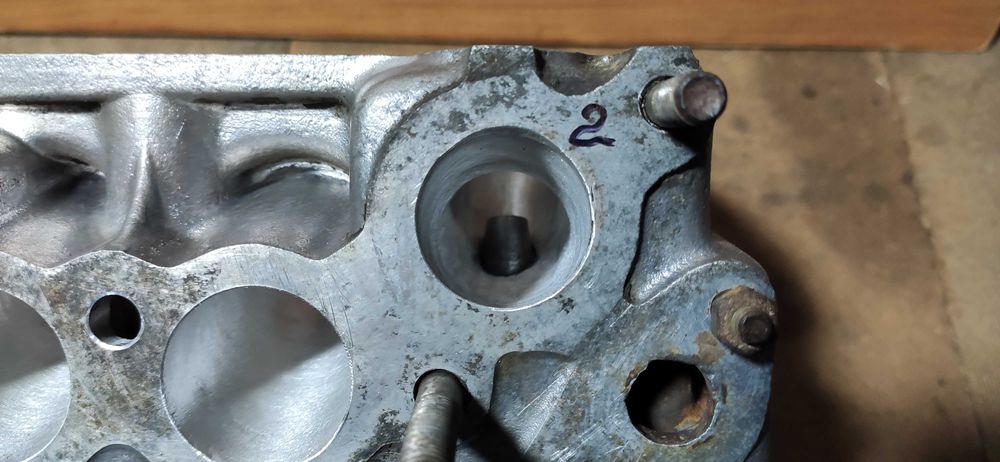 Головка ГБЦ ВАЗ 21011 2101-2107 с расточенными каналами