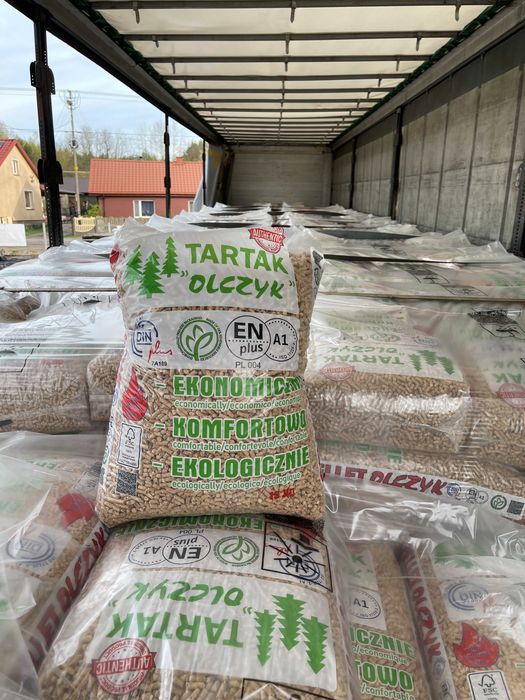 Pellet Olczyk DINplus ENplus, Transport Gratis