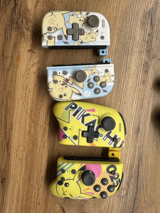 джойкони joy-con hori pikachu/pokemon для nintendo switch