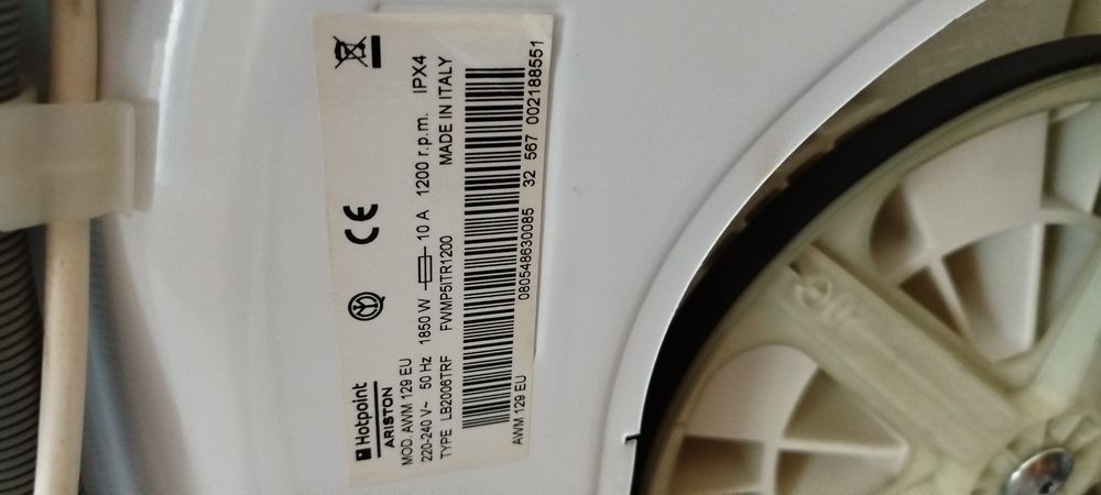 Peças para Máquina de lavar roupa (Modelo AMW 129 EU)