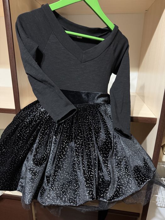 Детьская черная платия