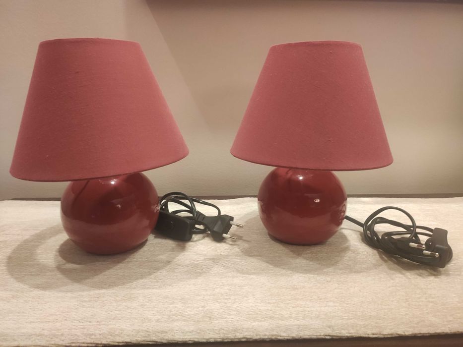 Vendo 2 Candeeiros pequenos em muito bom estado. (Ler descrição)