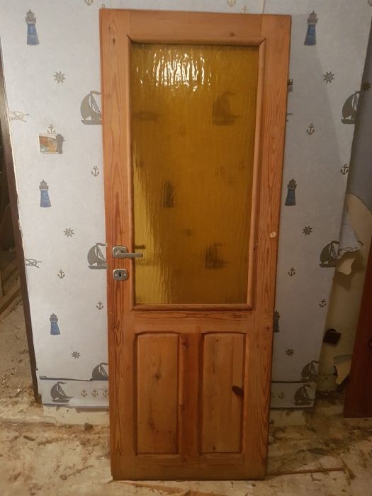 Drzwi drewniane sosnowe