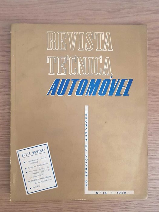 Revista Técnica Automóvel Nº14 (Ano:1958)