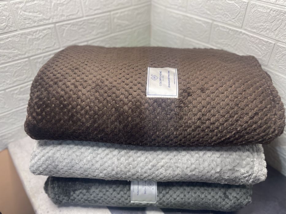 Пледи-покривала Бамбук з мікрофібри