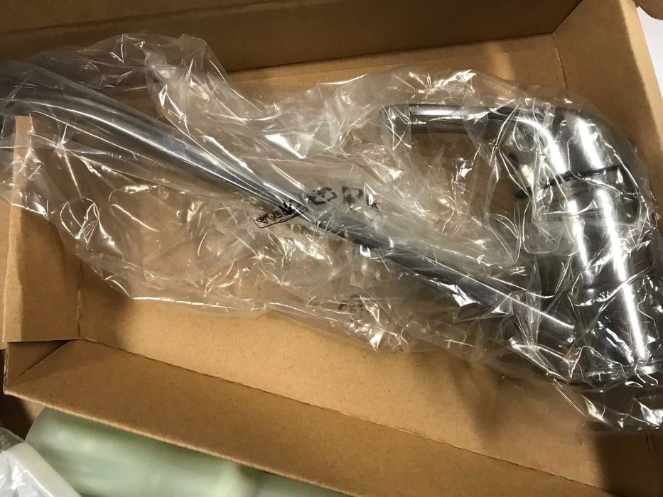 LAGAN Bateria kuchenna, chrom Ikea (nowa)
