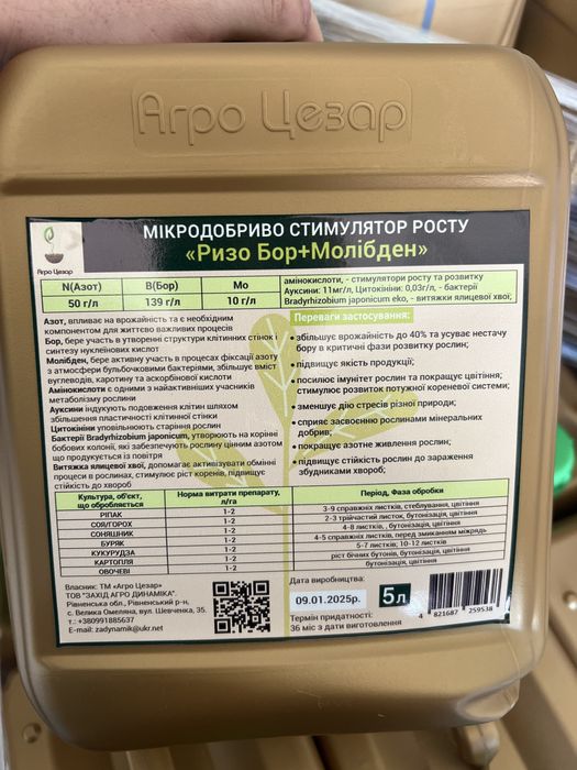 Ризо Бор+Молібден