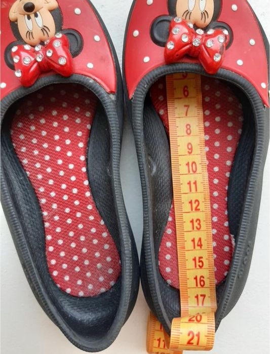 Крокси гумове взуття мінні маус crocs