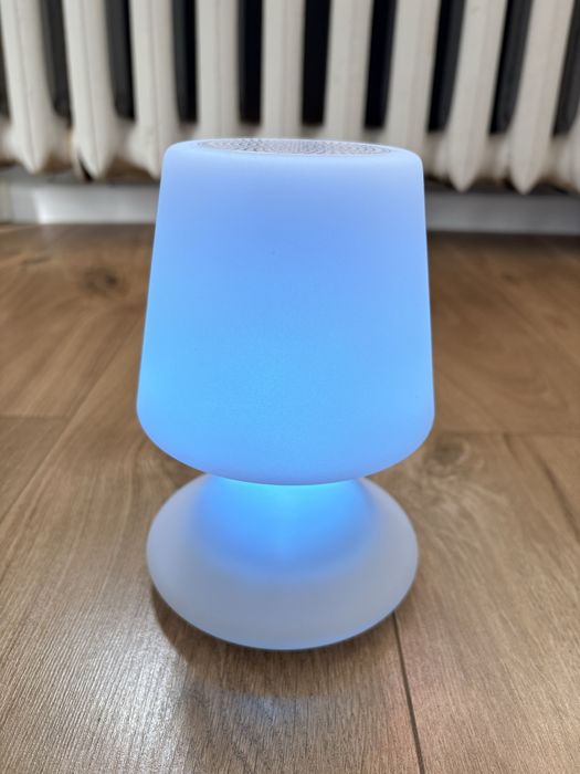 Lampki nocne LED RGB z głośnikiem Bluetooth + Pilot (2 sztuki)