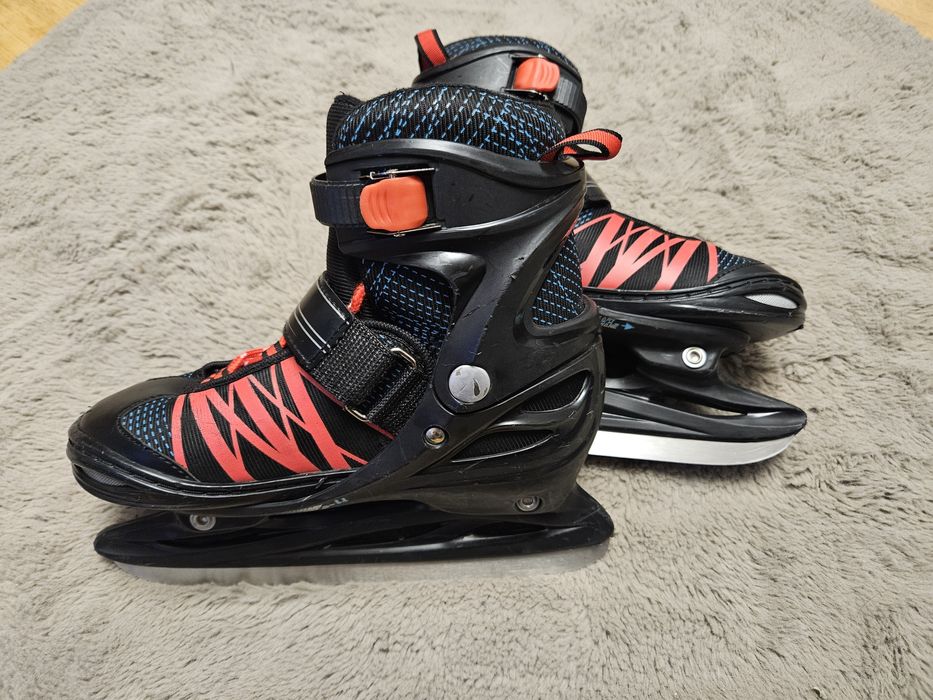 Łyżwy chłopięce regulowane