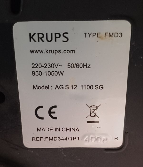 Máquina de café Krups para café moído