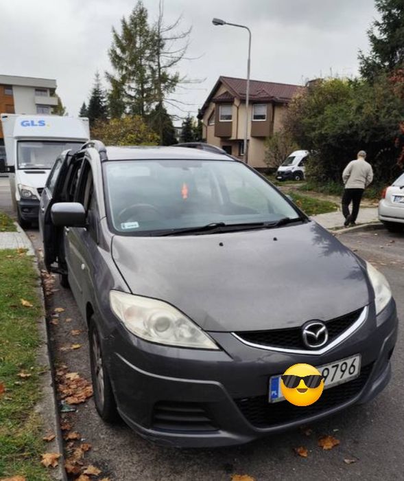 Wynajem samochodu mazda 5 7os. Od 39 zl za dobe