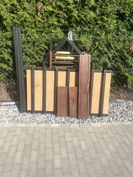 Łóżko domek +  łóżeczko dziecięce