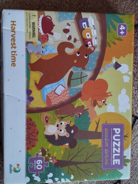 Пазли Додо Dodo пори року, котики