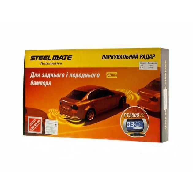 Парктронік Steelmate SM PTS810V2 black silver установка парктроніків