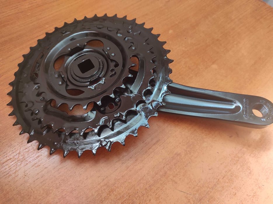 Шатун Shimano 42/34/24 правый 170 мм алюминий