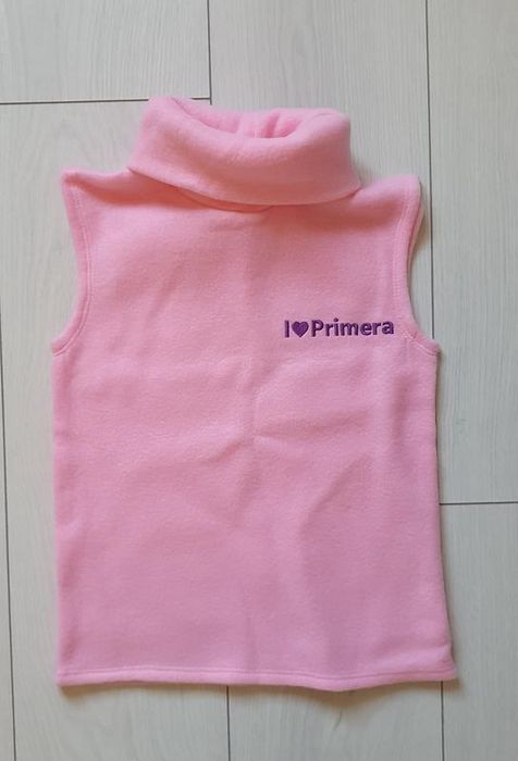 Тепла жилетка на дівчинку р.122-134