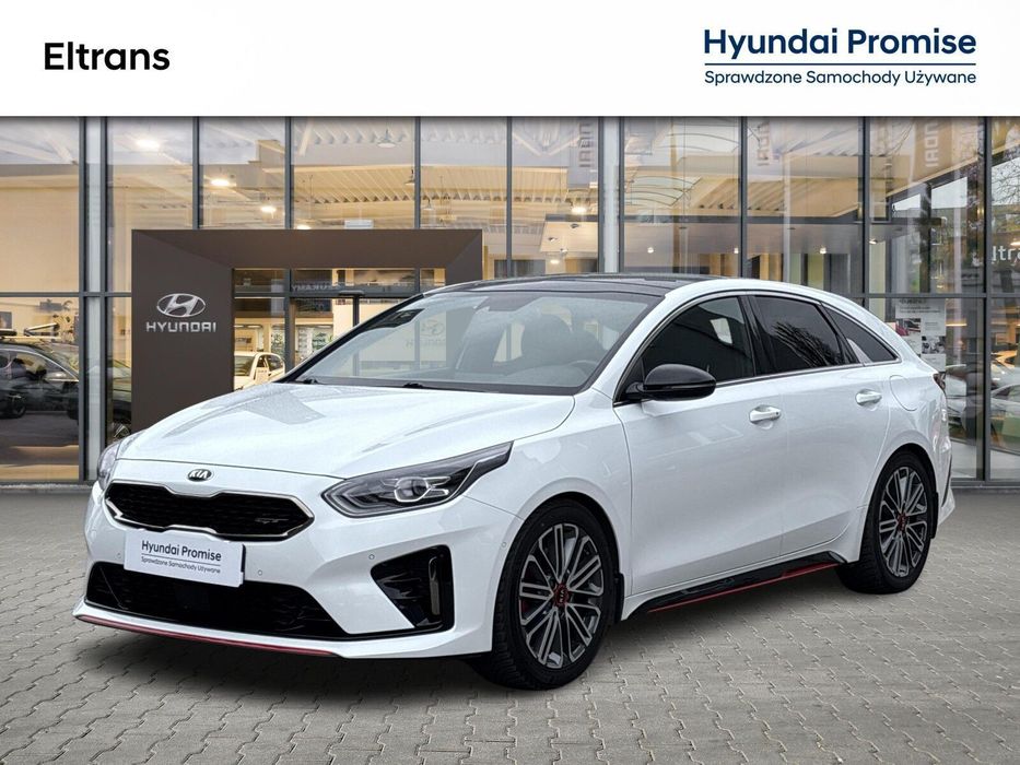 Kia ProCeed 1.6 T-GDI 204KM 7DCT / Wersja GT + PRE + TEC + PNS / Biała perła