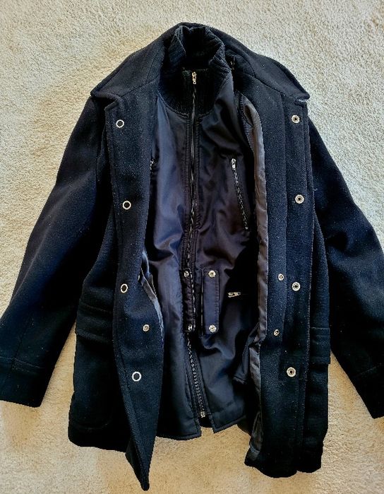 Zara Kurtka z Podpinką Płaszcz, roz XL